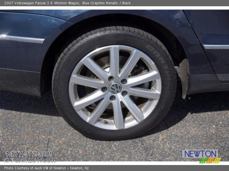 Blue Graphite Metallic / Black 2007 Volkswagen Passat 3.6 4Motion Wagon