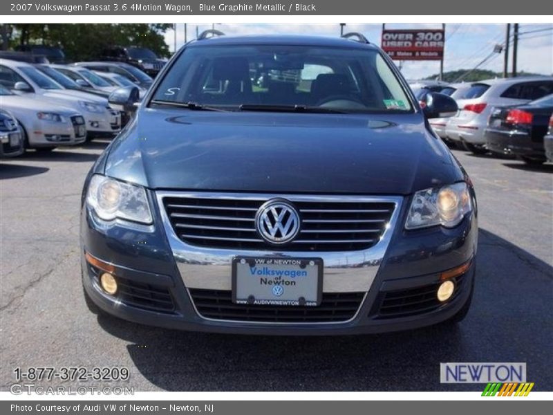 Blue Graphite Metallic / Black 2007 Volkswagen Passat 3.6 4Motion Wagon