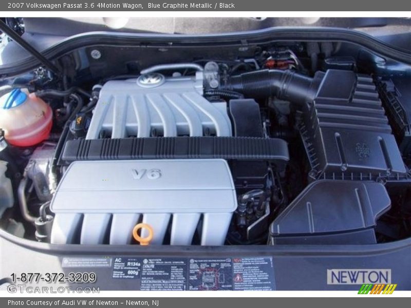 Blue Graphite Metallic / Black 2007 Volkswagen Passat 3.6 4Motion Wagon