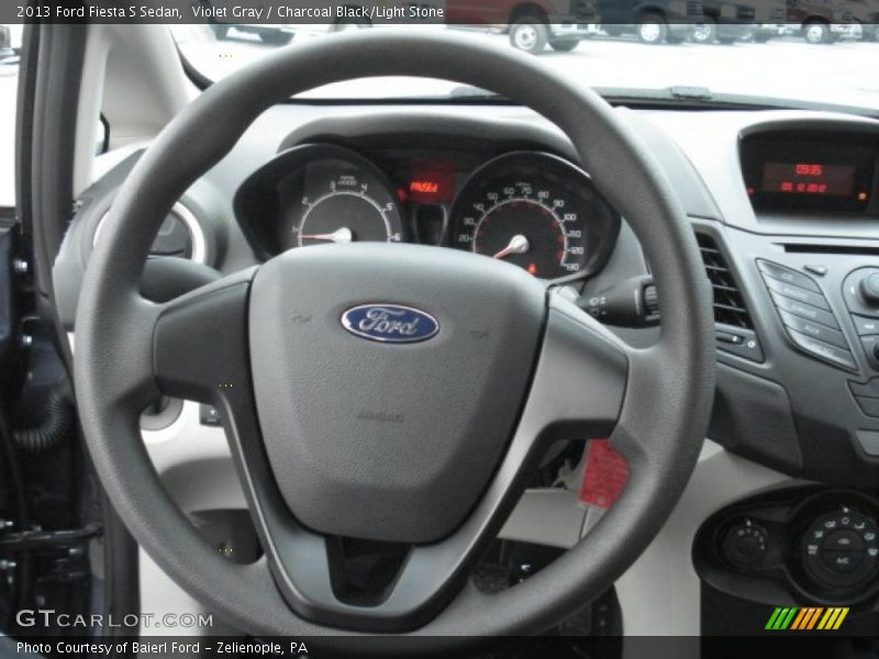  2013 Fiesta S Sedan Steering Wheel