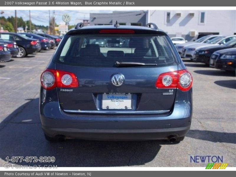 Blue Graphite Metallic / Black 2007 Volkswagen Passat 3.6 4Motion Wagon