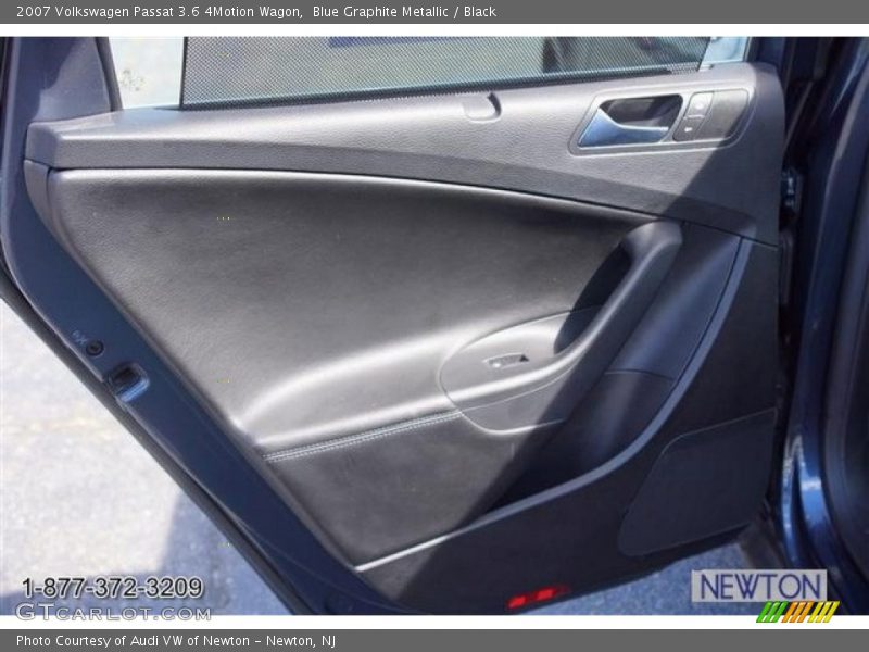 Blue Graphite Metallic / Black 2007 Volkswagen Passat 3.6 4Motion Wagon