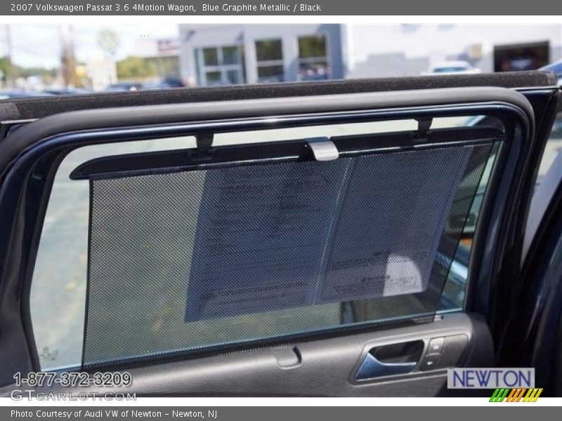 Blue Graphite Metallic / Black 2007 Volkswagen Passat 3.6 4Motion Wagon