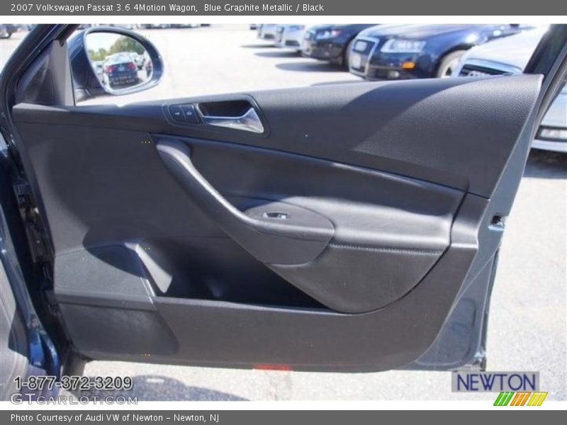 Blue Graphite Metallic / Black 2007 Volkswagen Passat 3.6 4Motion Wagon