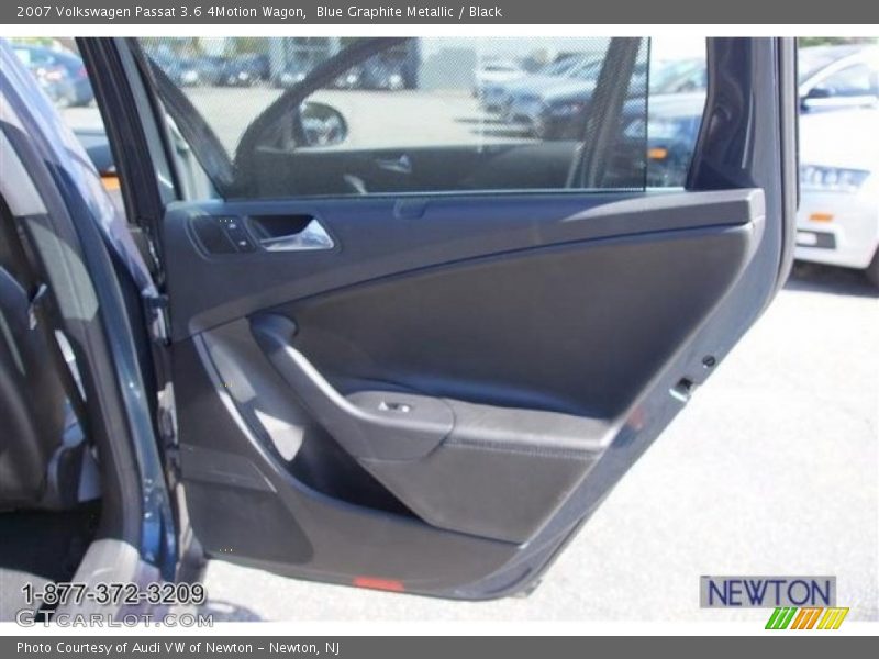 Blue Graphite Metallic / Black 2007 Volkswagen Passat 3.6 4Motion Wagon