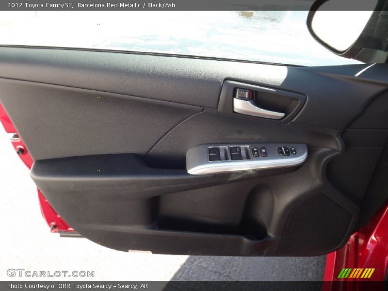 Barcelona Red Metallic / Black/Ash 2012 Toyota Camry SE