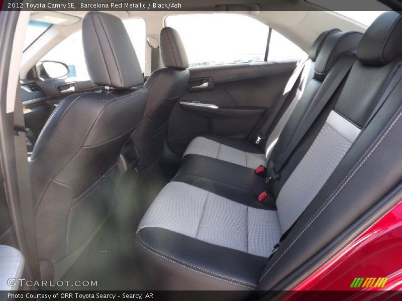 Barcelona Red Metallic / Black/Ash 2012 Toyota Camry SE