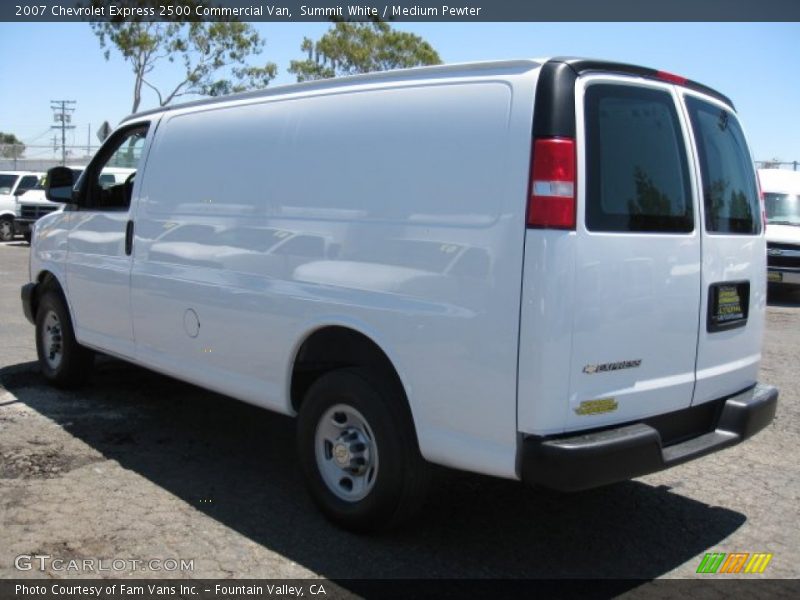 Summit White / Medium Pewter 2007 Chevrolet Express 2500 Commercial Van