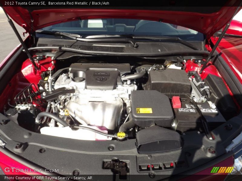 Barcelona Red Metallic / Black/Ash 2012 Toyota Camry SE