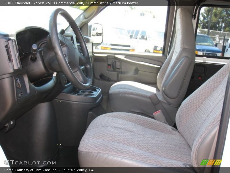Summit White / Medium Pewter 2007 Chevrolet Express 2500 Commercial Van