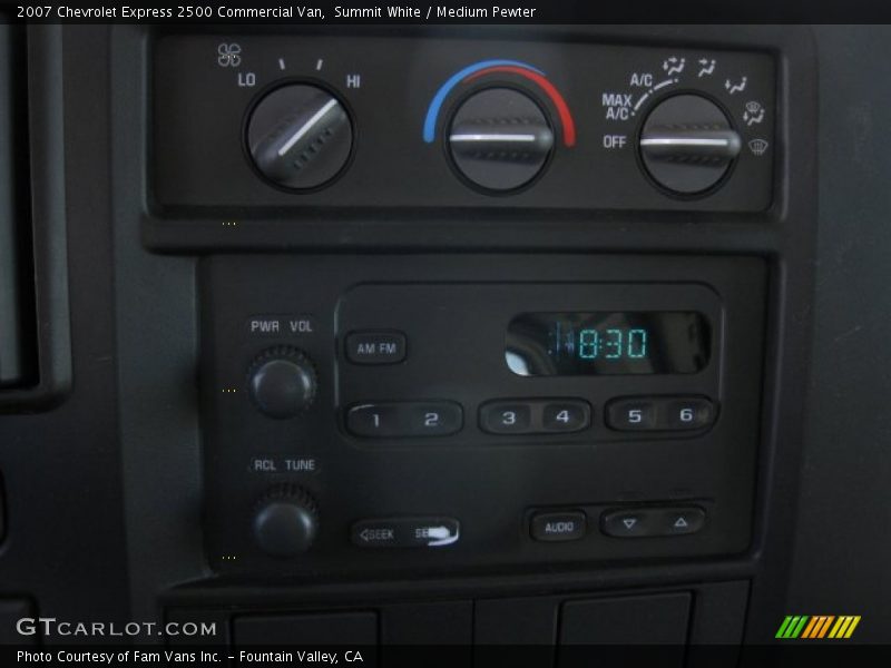 Summit White / Medium Pewter 2007 Chevrolet Express 2500 Commercial Van