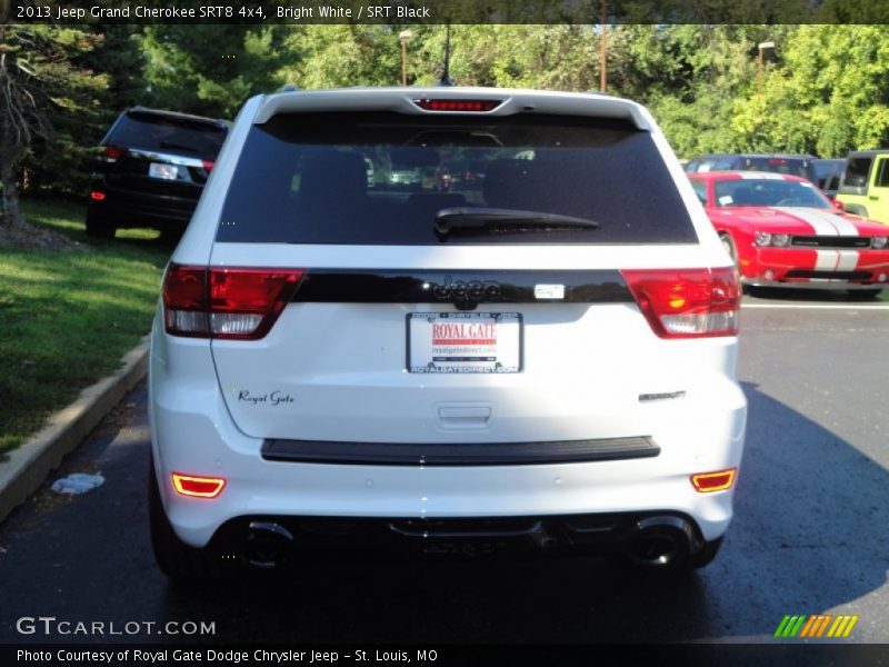 Bright White / SRT Black 2013 Jeep Grand Cherokee SRT8 4x4