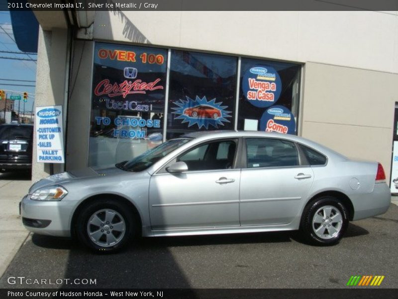 Silver Ice Metallic / Gray 2011 Chevrolet Impala LT