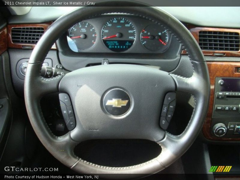 Silver Ice Metallic / Gray 2011 Chevrolet Impala LT