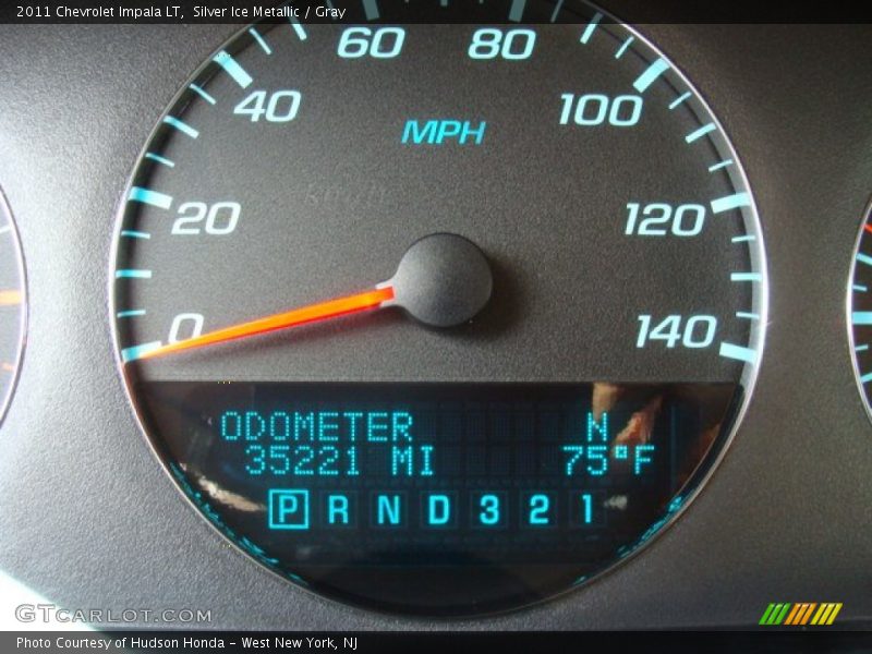 Silver Ice Metallic / Gray 2011 Chevrolet Impala LT