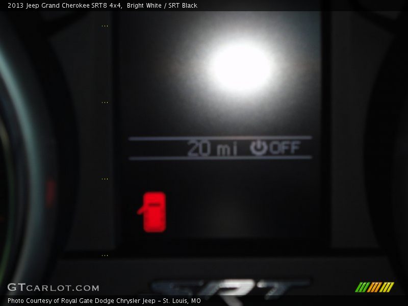 Bright White / SRT Black 2013 Jeep Grand Cherokee SRT8 4x4