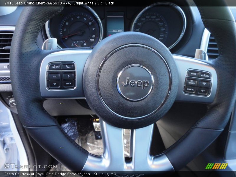 Bright White / SRT Black 2013 Jeep Grand Cherokee SRT8 4x4
