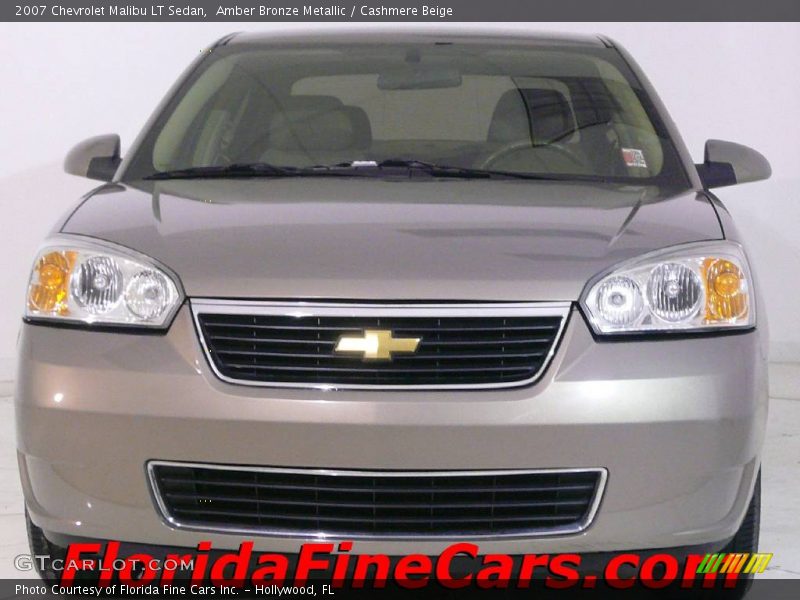 Amber Bronze Metallic / Cashmere Beige 2007 Chevrolet Malibu LT Sedan