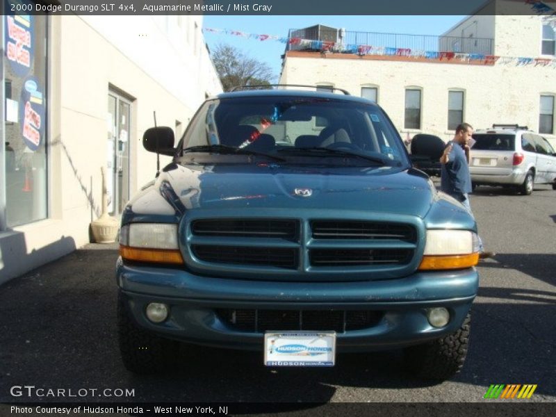 Aquamarine Metallic / Mist Gray 2000 Dodge Durango SLT 4x4