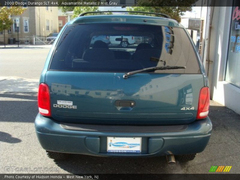 Aquamarine Metallic / Mist Gray 2000 Dodge Durango SLT 4x4