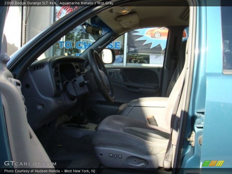 Aquamarine Metallic / Mist Gray 2000 Dodge Durango SLT 4x4