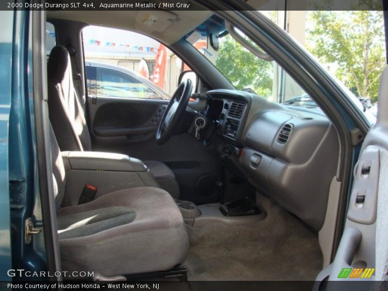 Aquamarine Metallic / Mist Gray 2000 Dodge Durango SLT 4x4