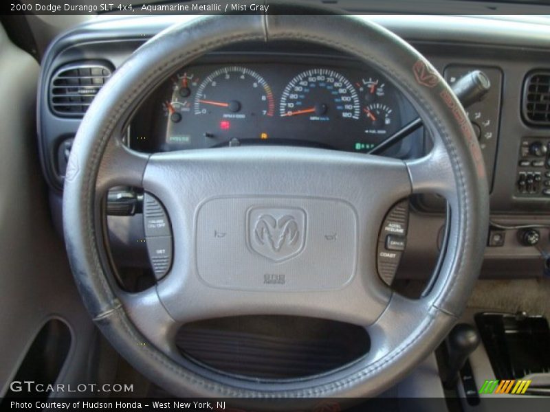 Aquamarine Metallic / Mist Gray 2000 Dodge Durango SLT 4x4