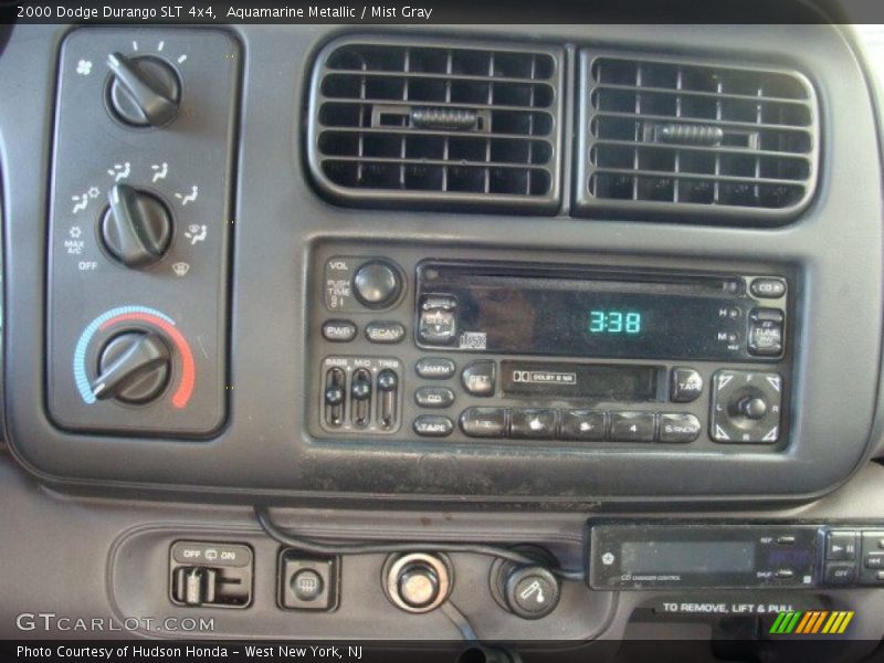 Aquamarine Metallic / Mist Gray 2000 Dodge Durango SLT 4x4