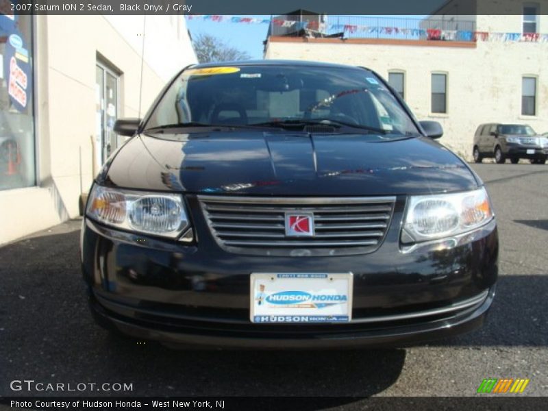 Black Onyx / Gray 2007 Saturn ION 2 Sedan