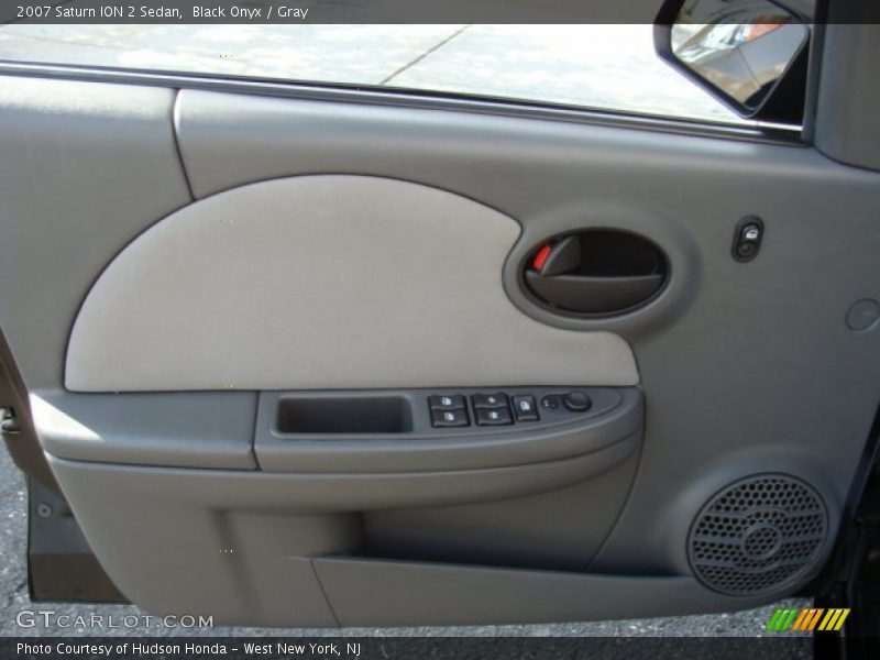 Black Onyx / Gray 2007 Saturn ION 2 Sedan