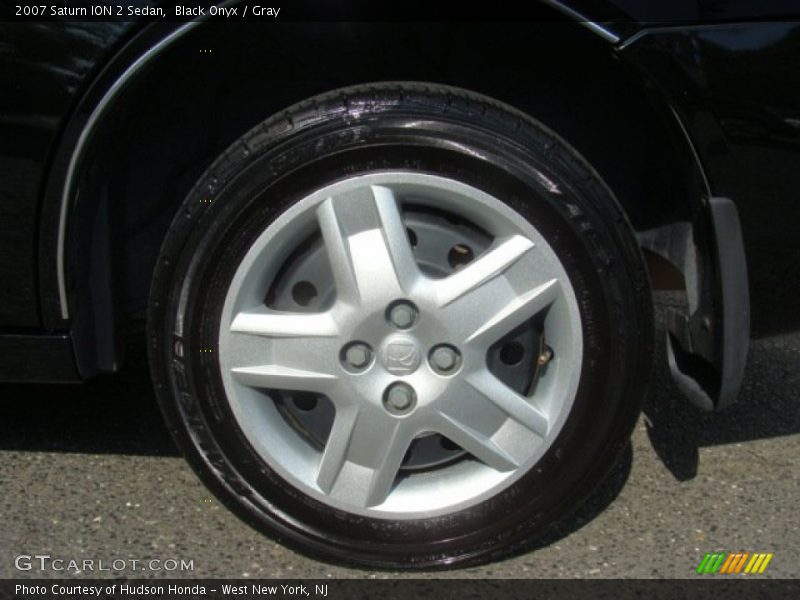 Black Onyx / Gray 2007 Saturn ION 2 Sedan