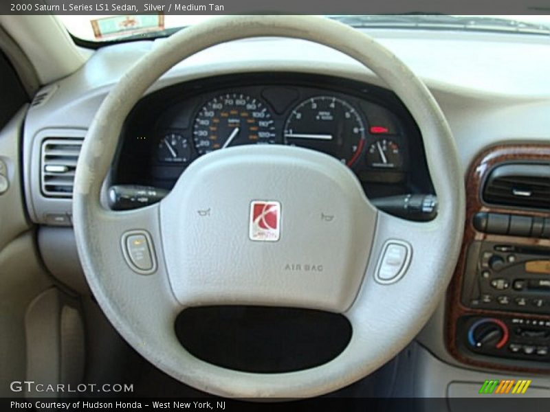 Silver / Medium Tan 2000 Saturn L Series LS1 Sedan
