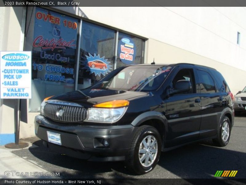 Black / Gray 2003 Buick Rendezvous CX