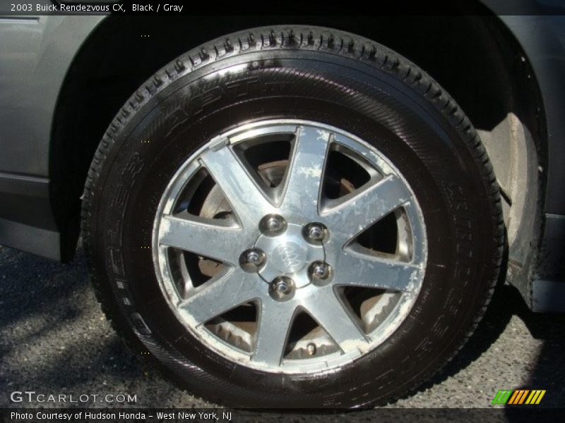 Black / Gray 2003 Buick Rendezvous CX