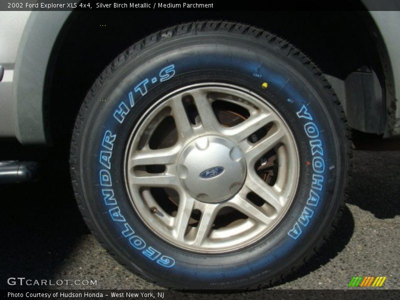 Silver Birch Metallic / Medium Parchment 2002 Ford Explorer XLS 4x4
