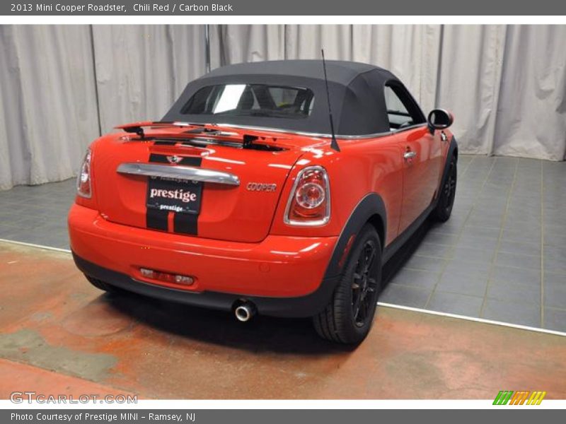 Chili Red / Carbon Black 2013 Mini Cooper Roadster