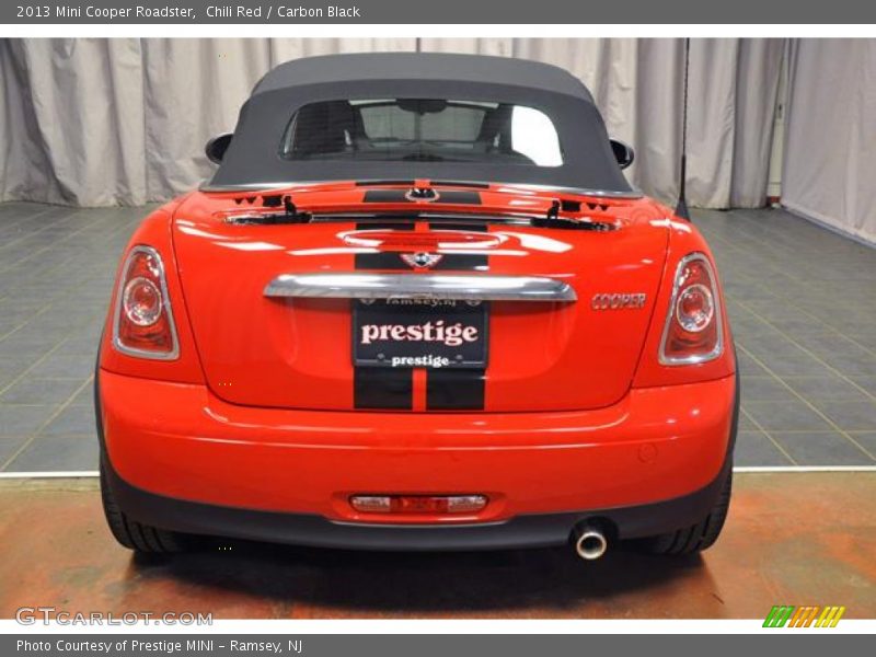 Chili Red / Carbon Black 2013 Mini Cooper Roadster