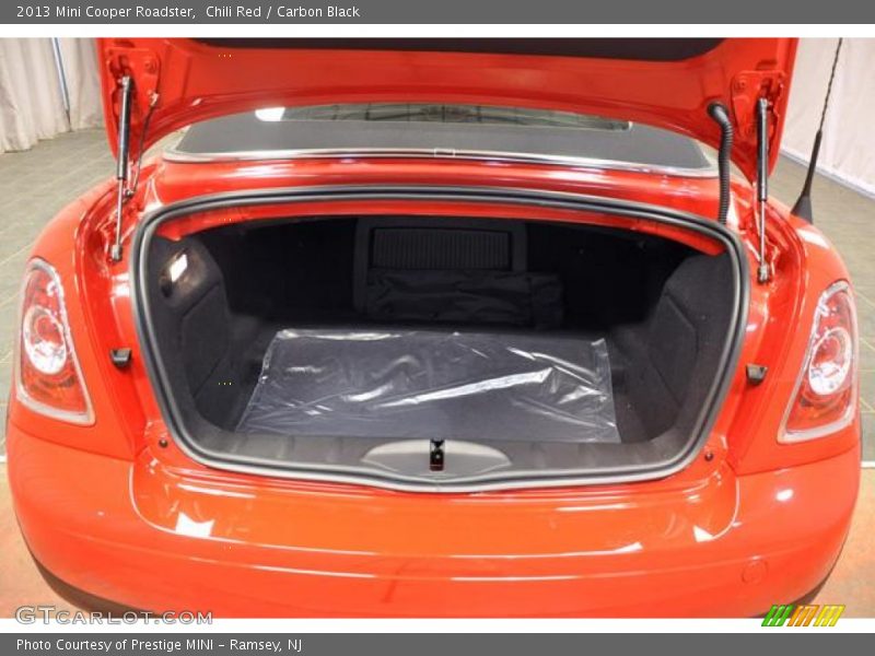 Chili Red / Carbon Black 2013 Mini Cooper Roadster