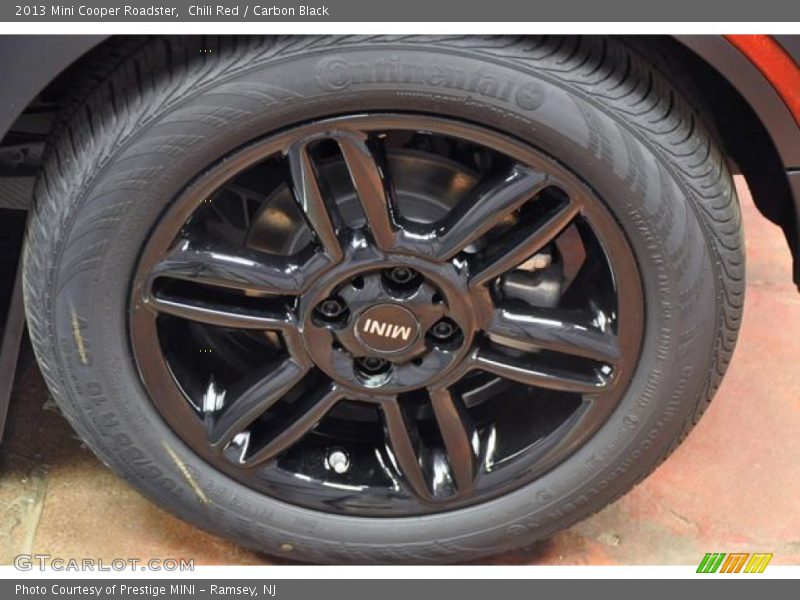 Chili Red / Carbon Black 2013 Mini Cooper Roadster