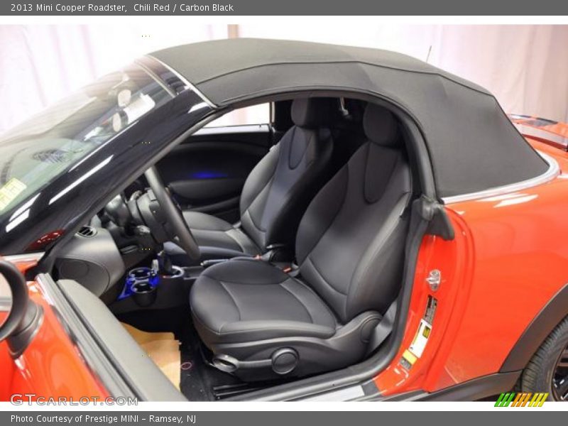 Chili Red / Carbon Black 2013 Mini Cooper Roadster