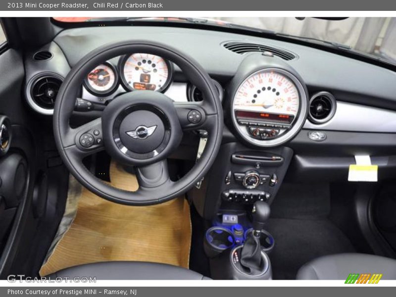 Chili Red / Carbon Black 2013 Mini Cooper Roadster