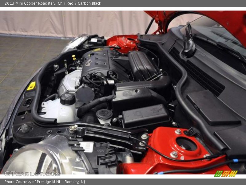 Chili Red / Carbon Black 2013 Mini Cooper Roadster