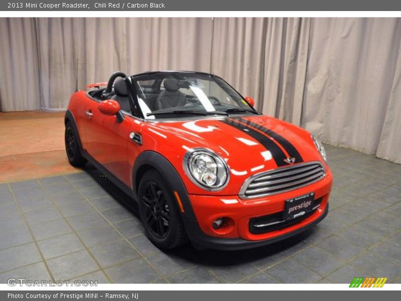 Chili Red / Carbon Black 2013 Mini Cooper Roadster