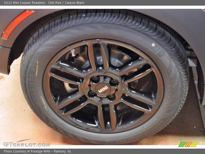Chili Red / Carbon Black 2013 Mini Cooper Roadster