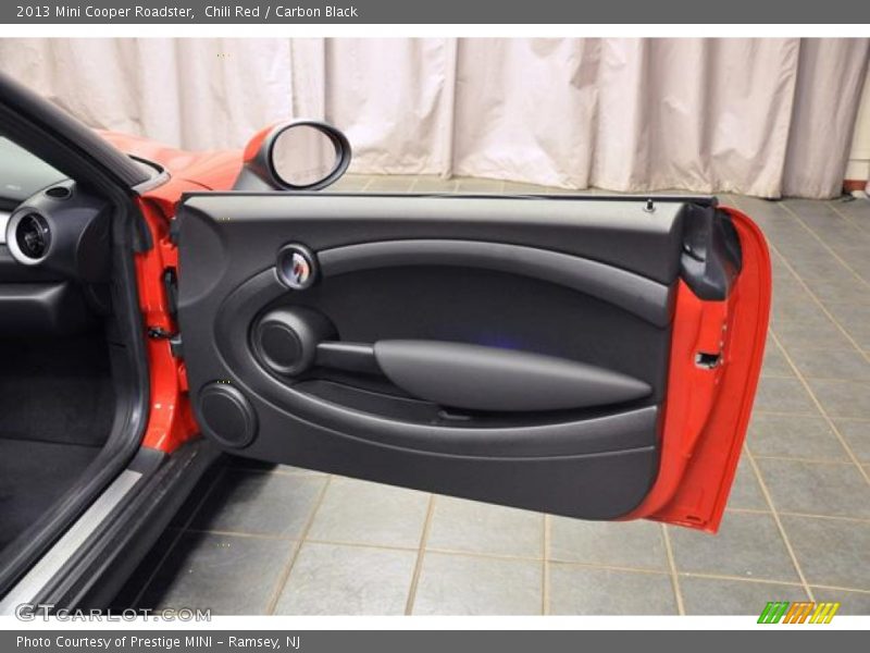 Chili Red / Carbon Black 2013 Mini Cooper Roadster
