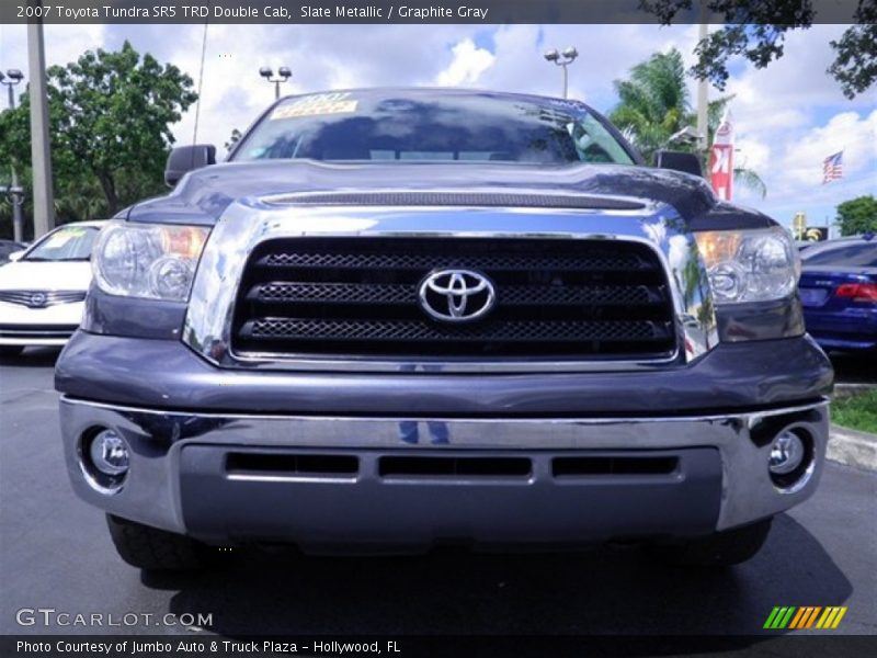 Slate Metallic / Graphite Gray 2007 Toyota Tundra SR5 TRD Double Cab