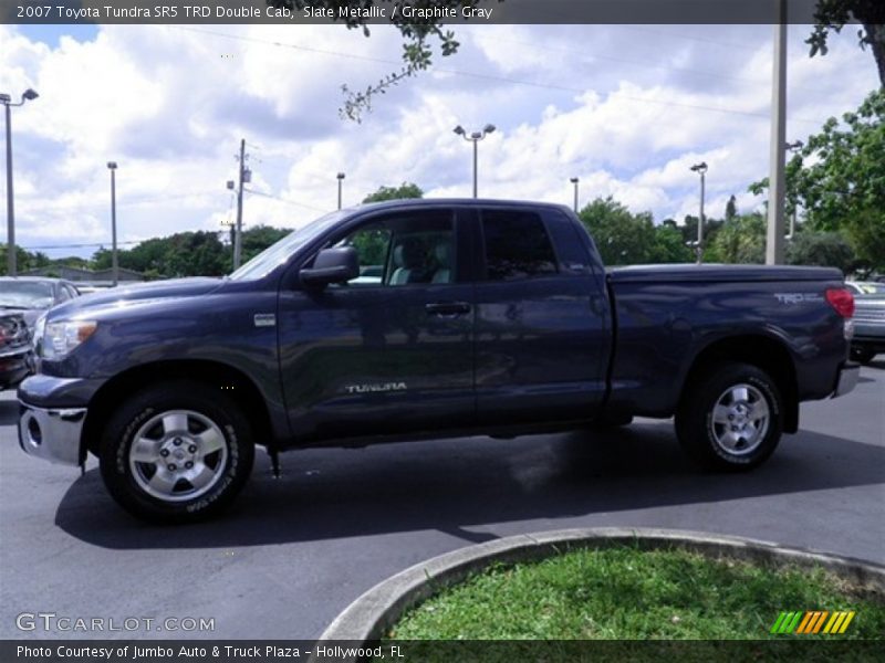 Slate Metallic / Graphite Gray 2007 Toyota Tundra SR5 TRD Double Cab