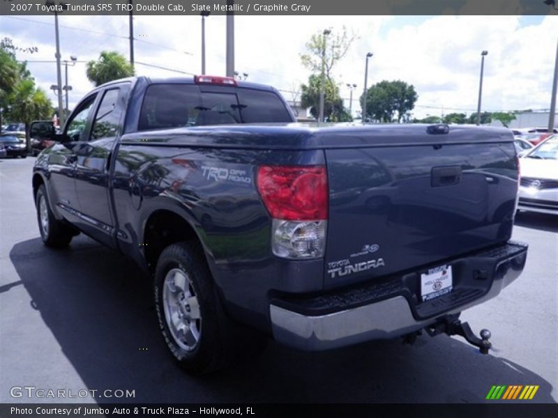 Slate Metallic / Graphite Gray 2007 Toyota Tundra SR5 TRD Double Cab