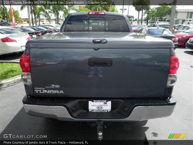 Slate Metallic / Graphite Gray 2007 Toyota Tundra SR5 TRD Double Cab