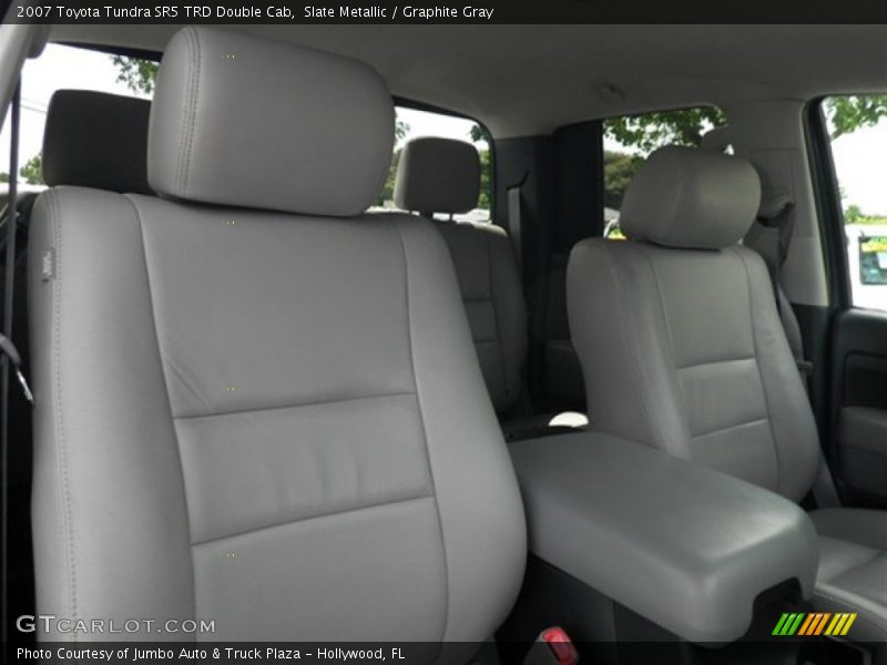 Slate Metallic / Graphite Gray 2007 Toyota Tundra SR5 TRD Double Cab
